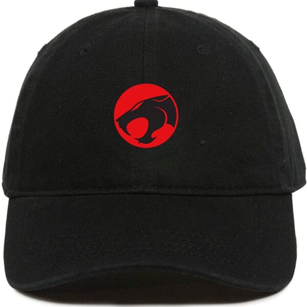 Thundercats Baseball Cap Embroidered Dad Hat Cotton Adjustable Black